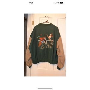 Vintage Treeline Outfitters Mallard Duck Embroidered Jacket Waterfowl Men’s XXL